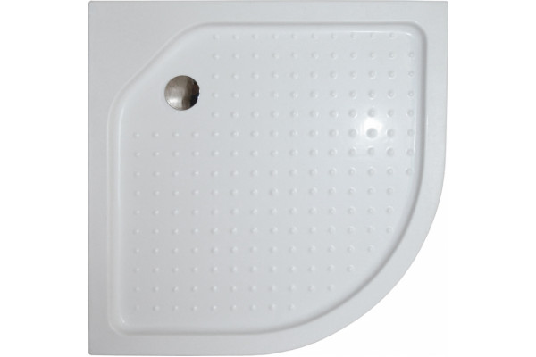 Душевой уголок Royal Bath RB 100HK-C четверть круга, двери раздвижные, стекло рифленое