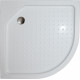 Душевой уголок Royal Bath RB 100HK-C четверть круга, двери раздвижные, стекло рифленое