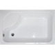 Душевой уголок Royal Bath RB 8120BP-T-L прямоугольный, двери раздвижные, стекло прозрачное