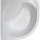 Поддон для душа Royal Bath RB 90BK четверть круга, глубокий
