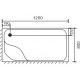 Поддон для душа Royal Bath RB 8120BP R прямоугольный, правый, глубокий