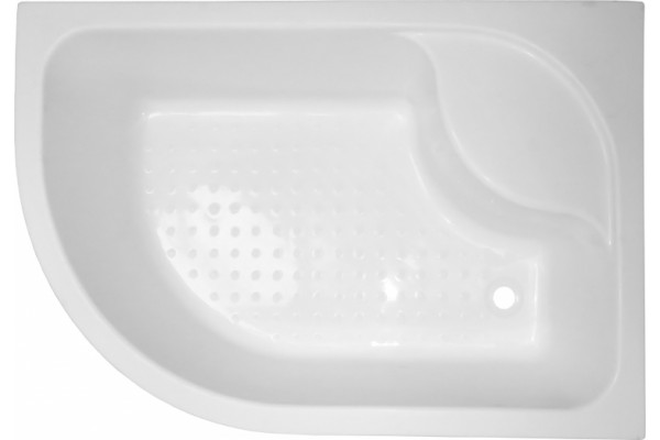 Поддон для душа Royal Bath RB 8120BK R прямоугольный-асимметричный, правый, глубокий