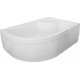 Поддон для душа Royal Bath RB 8120BK R прямоугольный-асимметричный, правый, глубокий