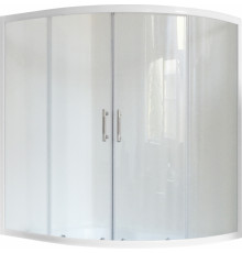 Шторка на ванну Royal Bath Alpine RB 140ALP-T 140 см, прозрачное стекло, раздвижная, профиль белый