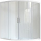 Шторка на ванну Royal Bath Alpine RB 140ALP-T 140 см, прозрачное стекло, раздвижная, профиль белый