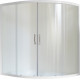 Шторка на ванну Royal Bath Alpine RB 150ALP-С 150 см, стекло шиншилла, раздвижная, профиль белый