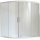 Шторка на ванну Royal Bath Alpine RB 160ALP-С 160 см, стекло шиншилла, раздвижная, профиль белый