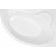 Акриловая ванна Royal Bath Alpine RB 819103 R 140 см пристенная, асимметричная