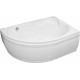 Акриловая ванна Royal Bath Alpine RB 819103 R 140 см пристенная, асимметричная