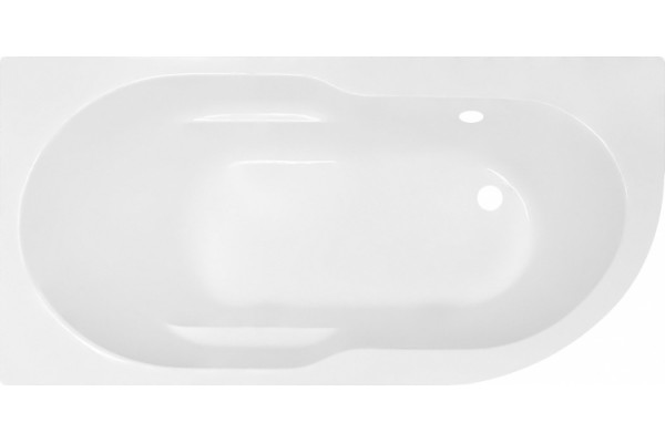 Акриловая ванна Royal Bath Azur RB 614203 L 170 см пристенная, асимметричная