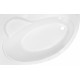 Акриловая ванна Royal Bath Alpine RB 819102 L 170 см пристенная, асимметричная