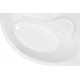Акриловая ванна Royal Bath Alpine RB 819100 R 150 см пристенная, асимметричная