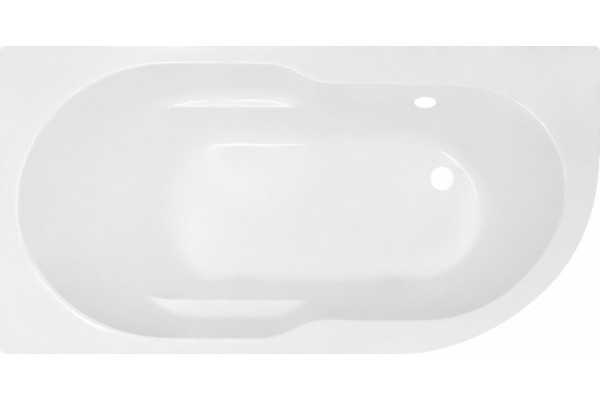 Акриловая ванна Royal Bath Azur RB 614202 L 160 см пристенная, асимметричная