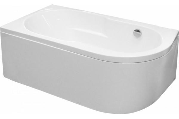 Акриловая ванна Royal Bath Azur RB 614202 L 160 см пристенная, асимметричная