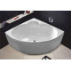 Акриловая ванна Royal Bath Fanke RB 581200 пристенная, четверть круга