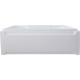 Акриловая ванна Royal Bath Triumph RB 665102 185x87 см с экранами, пристенная, прямоугольная