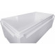 Акриловая ванна Royal Bath Triumph RB 665102 185x87 см с экранами, пристенная, прямоугольная