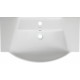 Тумба с раковиной Runo Милано 75, напольная, с доводчиками, ручки хром
