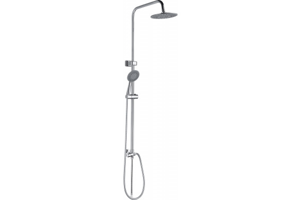 Душевая стойка Rush Bella BL4535-113 хром, штанга 125 см, шланг металлический 150 см