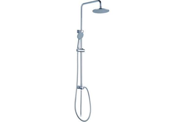Душевая стойка Rush Bella BL4535-114 хром, штанга 125 см, шланг металлический 150 см