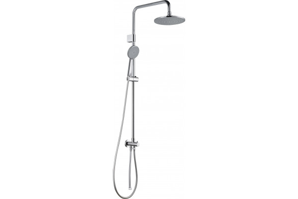 Душевая стойка Rush Bella BL4535-112 хром, штанга 125 см, шланг металлический 150 см