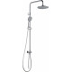 Душевая стойка Rush Bella BL4535-112 хром, штанга 125 см, шланг металлический 150 см