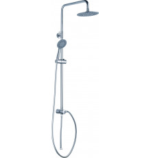 Душевая стойка Rush Bella BL4535-116 хром, штанга 125 см, шланг металлический 150 см