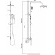 Душевая стойка Rush Bella BL4535-115 хром, штанга 125 см, шланг металлический 150 см