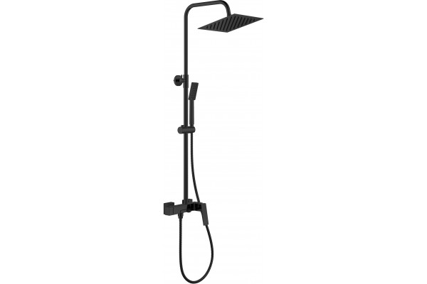 Душевая стойка Rush Thira TR3635-50Black черная цвет черный, штанга 110.3 см
