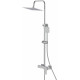 Душевая стойка Rush Thira TR3635-40 хром штанга 110.3 см, шланг металлический 150 см