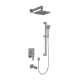 Душевой комплект Rush Thira TR3635-60 С ВНУТРЕННЕЙ ЧАСТЬЮ, хром, шланг металлический 150 см, 1 режим