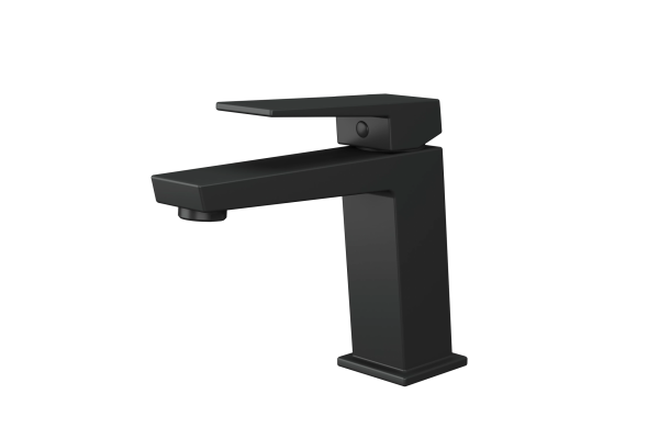 Смеситель для раковины Rush Thira TR3635-12Black черный однорычажный, высота излива 10.5 см