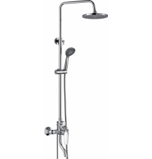 Душевая стойка Rush ST4235-11 хром, штанга 108.7 см, шланг 150 см
