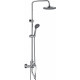 Душевая стойка Rush ST4235-11 хром, штанга 108.7 см, шланг 150 см