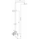 Душевая стойка Rush ST4235-11 хром, штанга 108.7 см, шланг 150 см