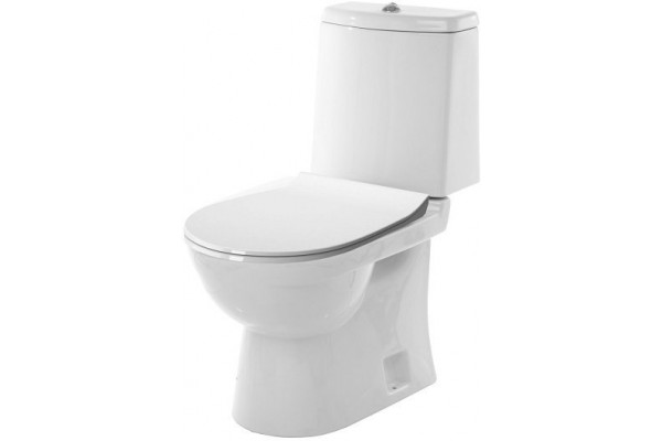 NEXT SLIM Унитаз-компакт Белый S1 (WC.CC/Next/2-SlimDM/WHT.G/S1)