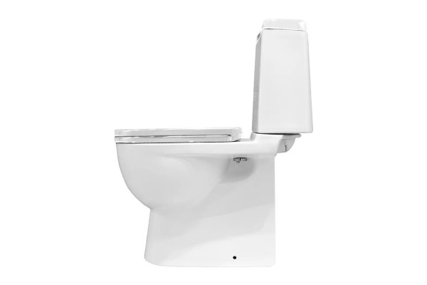 BEST Exclusive Белый S1 Унитаз-компакт в упаковке с двухреж арматурой А 77.57.114.3, сиденьем ID 01 003 Next ,бел.
