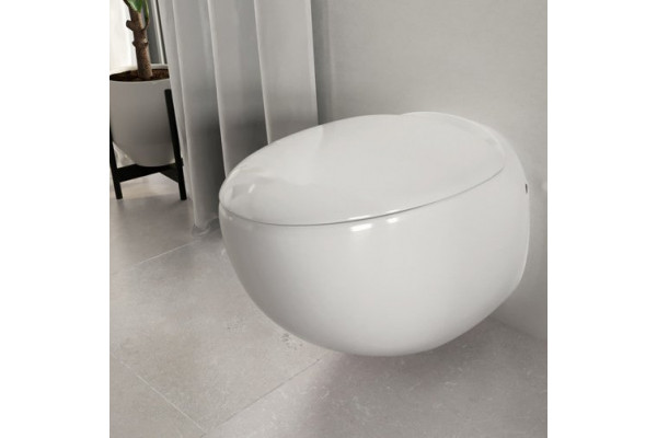 RINGO Унитаз подвесной Белый S1 (WC.WH/Ringo/DM/WHT.G/S1)