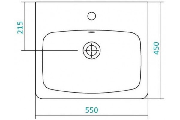 Раковина Santek Нео 55 см 1.WH30.2.185