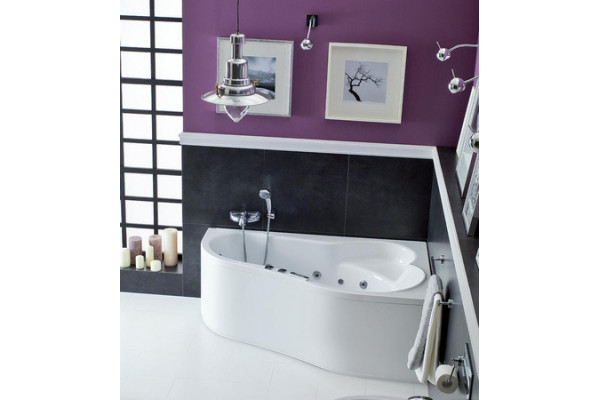 Акриловая ванна Santek Ибица XL 160x100 1.WH11.2.037 правая