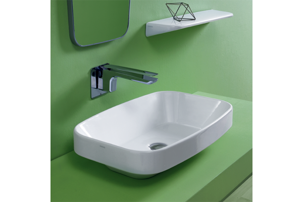 Simas Baden Baden Раковина накладная 60х38 см без отв. для смесителя цвет белый BB11bi*0