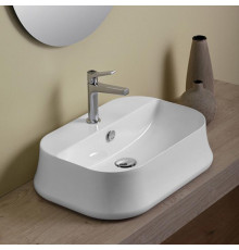 SIMAS Sharp раковина  накладная  60х42см с 1 отв. под смеситель