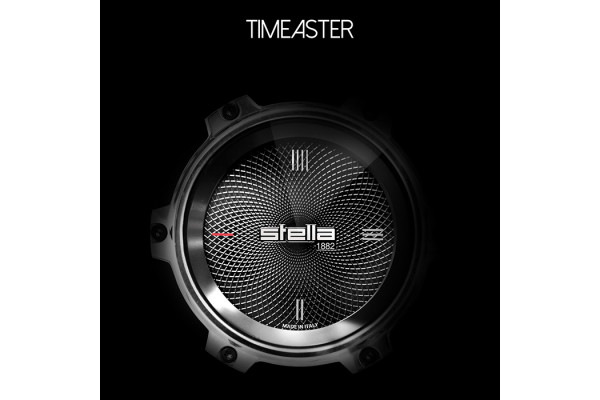 Stella Timeaster Напольный смеситель для ванны 3267/CL306 с ручным душем круглая ручка d=65мм цвет: хром ручка черная TL 02006 CR00N