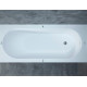 Ванна из искусственного камня Salini Ornella Kit 170х75 S-Sense, белая глянцевая, прямоугольная, встраиваемая