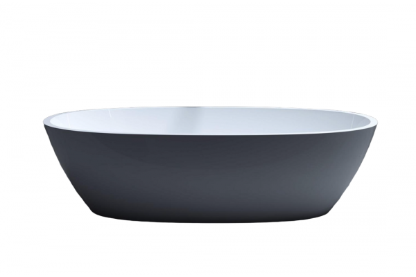 Раковина накладная Salini Callista 106 56x33.5 S-Stone, белая матовая , овальная, цвет белый