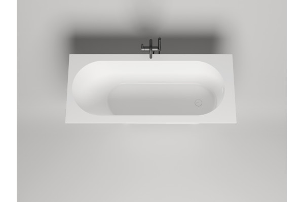 Ванна из искусственного камня Salini Ornella S-Sense 170x70, глянцевая, прямоугольная, встраиваемая