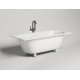 Ванна из искусственного камня Salini Ornella Axis S-Stone 180х80, матовая, прямоугольная, встраиваемая