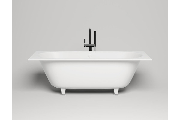 Ванна из искусственного камня Salini Ornella Axis S-Sense 180х80, матовая, прямоугольная, встраиваемая