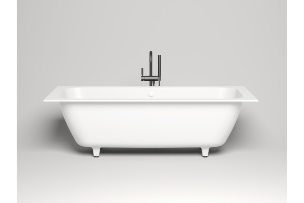 Ванна из искусственного камня Salini Orlanda Axis S-Sense 190х80, матовая, прямоугольная, встраиваемая