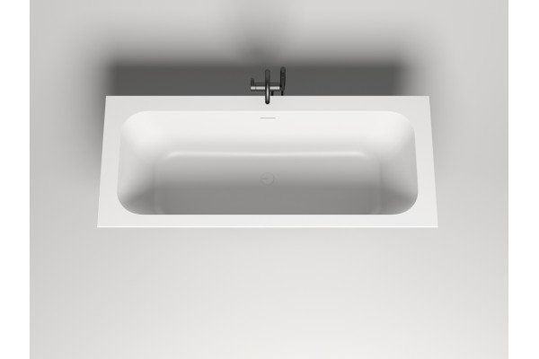 Ванна из искусственного камня Salini Orlanda Axis Kit S-Sense 180х80, матовая, прямоугольная, встраиваемая